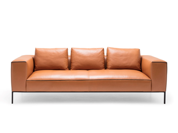 RAGLAN HOME SF2211 - 3 seater leather sofa by Andreu World - view 3